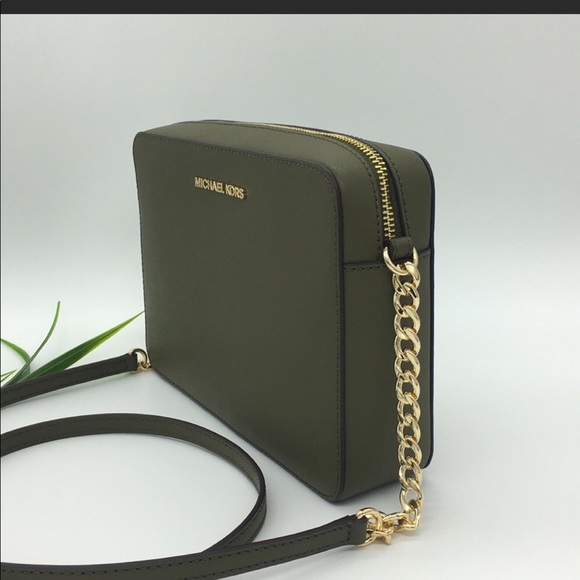 MICHAEL KORS LG EW CROSSBODY Bag Olive 35T8GTTC9L - Picture 2 of 7